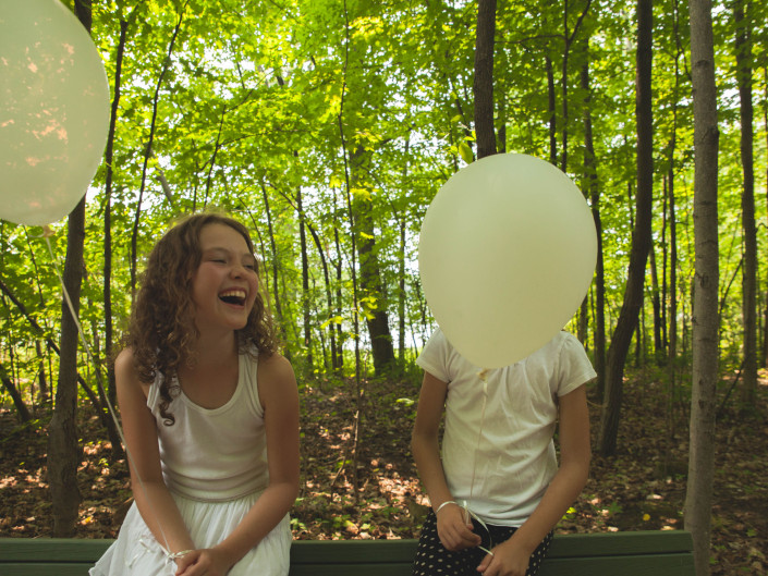 La forêt aux ballons